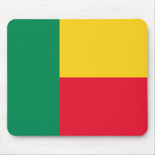 Benin Flag Mousepad