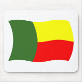 Benin Flag Mousepad (Vorne)