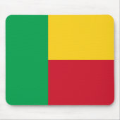 Benin flag mousepad (Vorne)