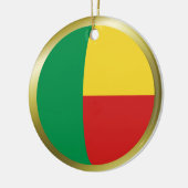 Benin Flag Ornament (Links)