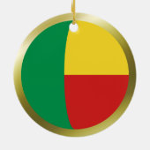 Benin Flag Ornament (Hinten)
