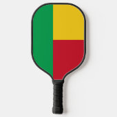 Benin flag pickleball schläger (Rückseite)