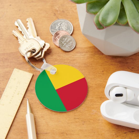 Benin flag schlüsselanhänger (Schreibtisch)