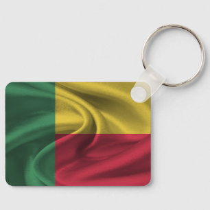 Benin Flag Schlüsselanhänger