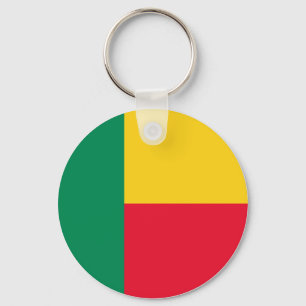 Benin Flag Schlüsselanhänger