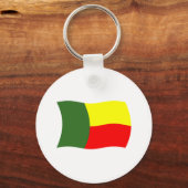 Benin Flag Schlüsselanhänger (Vorderseite)