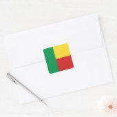 Benin Flag Sticker (Umschlag)