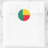 Benin Flag Sticker (Tasche)