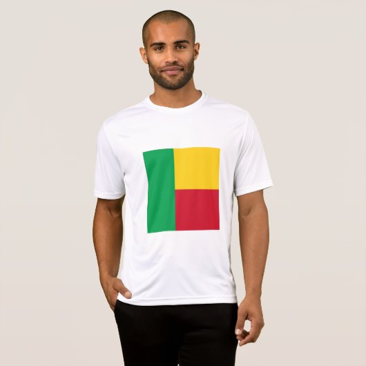 Benin flag T-Shirt (Vorne ganz)