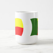 Benin Flag Tasse (Mittel)