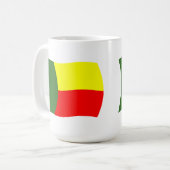 Benin Flag Tasse (Vorderseite Links)
