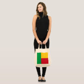 Benin flag tragetasche (Vorderseite (Model))