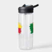 Benin flag trinkflasche (Links)