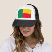 Benin Flag Truckerkappe (Beispiel)