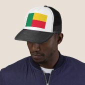 Benin Flag Truckerkappe (Beispiel)