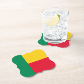 Benin Flag Untersetzer (Vor Ort)