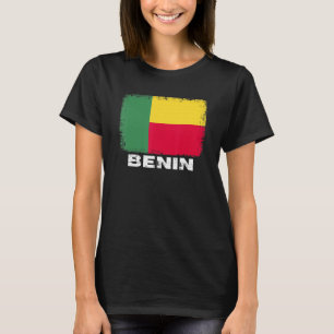 Benin Flag Unterstützung Beniner Menschen Männer T-Shirt
