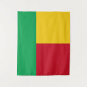 Benin flag wandteppich (Vorderseite)