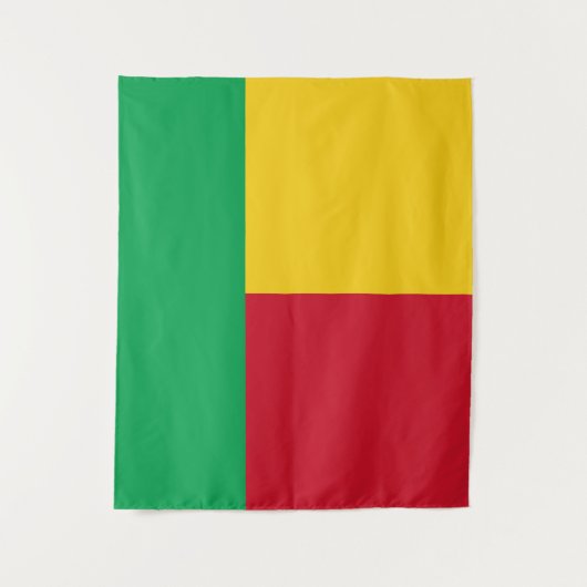 Benin flag wandteppich (Vorderseite)