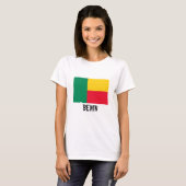 Benin-Flagge T-Shirt (Vorne ganz)