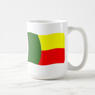 Benin Flagge Tasse