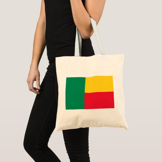 benin Flagge Tragetasche (Vorderseite (Produkt))