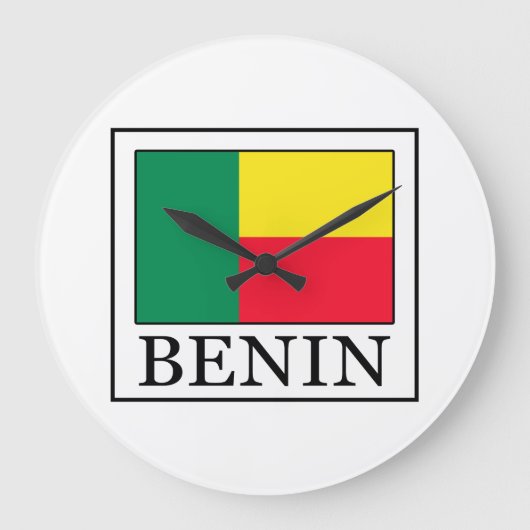 Benin Große Wanduhr (Vorderseite)