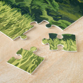 Benin Illustration Travel Art Vintag Puzzle (Seite)