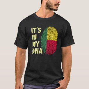 Benin in meinem Beninese Flag Team Benin T-Shirt