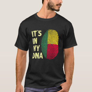 Benin in meinem Beninese Flag Team Benin T-Shirt