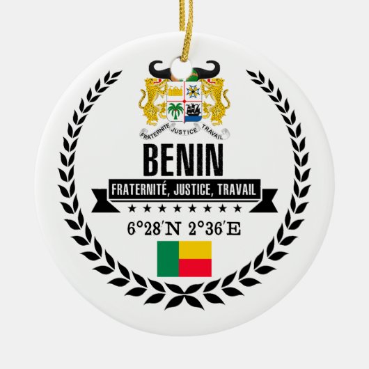 Benin Keramikornament (Vorne)