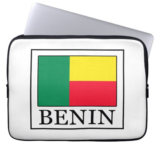 Benin Laptopschutzhülle (Vorderseite)