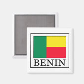 Benin Magnet (Vorderseite/Rückseite)