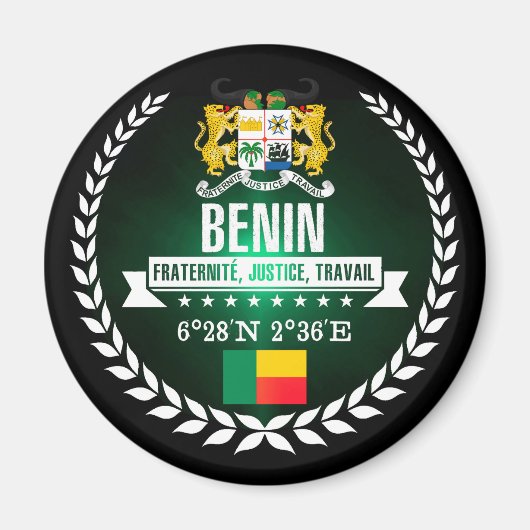 Benin Magnet (Vorne)