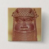 Benin-Maske Button (Vorderseite)