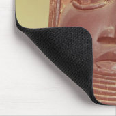 Benin-Maske Mousepad (Ecke)
