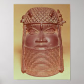 Benin-Maske Poster (Vorne)