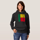 Benin National Flag Hoodie (Vorne ganz)