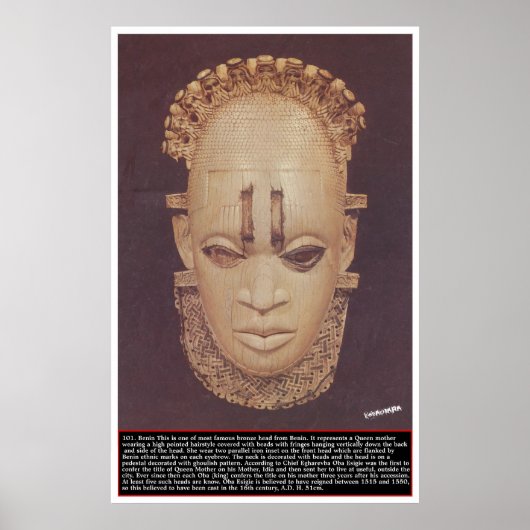 BENIN POSTER 2 (Vorne)