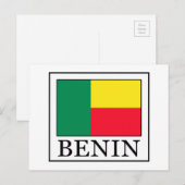Benin Postkarte (Vorne/Hinten)