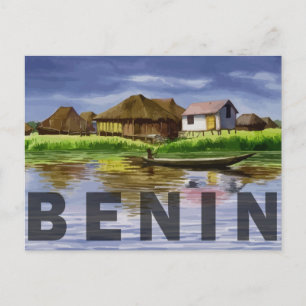 Benin Postkarte