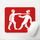 Benin-Reich-Flagge/Emblem Mousepad (Mit Mouse)