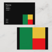 Benin Visitenkarte (Vorne/Hinten)