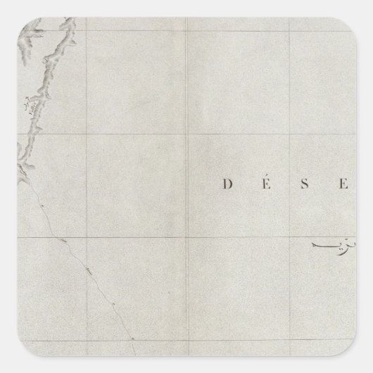 Benisouif, Ägypten Quadratischer Aufkleber (Vorderseite)