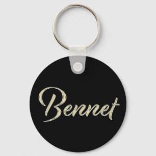 Benitegold Button Name Schlüsselanhänger