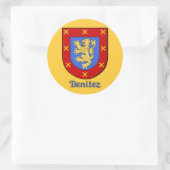 Benitez Familie Schild Aufkleber (Tasche)