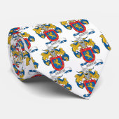 Benitez-Familienwappen Krawatte (Gerollt)