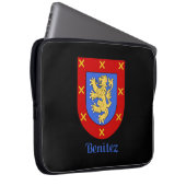 Benitez Family Shield Electronics Bag Laptopschutzhülle (Vorne Rechts)