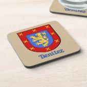 Benitez Family Shield Untersetzer (Linke Seite)