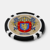 Benitez Heraldic Arms Pokerchips (Einzeln)